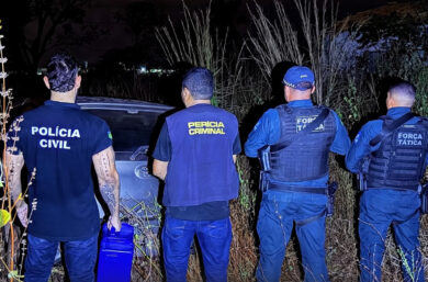 Polícia localiza veículo usado em assalto à Joalheria da Galeria Picos Center