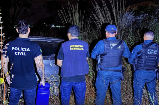 Polícia localiza veículo usado em assalto à Joalheria da Galeria Picos Center
