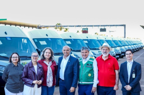 MDS amplia estrutura da assistência social em Goiás com entrega de 86 veículos do MobSUAS