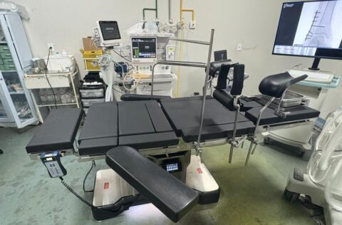 Hospital Justino Luz recebe modernos equipamentos cirúrgicos