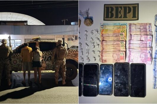 Casal é preso em bar que funcionava como ponto de venda de drogas em Picos