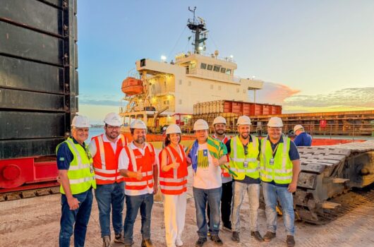 Porto Piauí faz primeira atracação de navio de carga no Terminal de Uso Privado