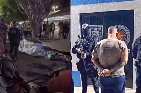 Homem é morto com 10 tiros em praça durante festa junina no Sul do Piauí; suspeito é preso