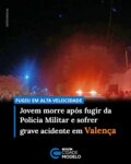 Um jovem de 22 anos morreu na noite desta quarta-feira (8) após sofrer um grave acidente de motocicleta no bairro Lavanderia, na cidade de Valença do Piauí.

Segundo informações, uma equipe da Patrulha Maria da Penha realizava rondas ostensivas por volta das 22h50, nas proximidades de um posto de combustíveis, quando avistou um motociclista conduzindo uma motocicleta de cor azul, em alta velocidade e realizando manobras perigosas em zigue-zague.

Diante do flagrante, os militares emitiram ordem de parada utilizando os dispositivos sonoros e luminosos da viatura. No entanto, o condutor teria desobedecido e fugido em alta velocidade pelas ruas do bairro Lavanderia. A Polícia Militar, então, iniciou perseguição, mas devido à velocidade, não conseguiu interceptar. Pouco depois, ao chegar ao cruzamento das ruas Amadeus Soares e Jeremias Pereira, os policiais encontraram a motocicleta caída na via e o condutor caído sobre a calçada de uma residência. O jovem havia sofrido graves lesões e já estava sem vida.

Após a chegada de familiares, a vítima foi identificada como Pierry Luís Aparecido da Silva. A Polícia Militar acionou a Polícia Civil e a Perícia Criminal, que adotaram os procedimentos legais para a investigação e apuração das circunstâncias do acidente. O corpo foi removido para o IML. Fonte: Cidades na Net