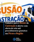 A Secretaria Municipal de Proteção e Defesa Animal de Picos abriu cadastro para o programa Busão da Castração, iniciativa que oferecerá três mil castrações gratuitas para cães e gatos de toda a Macrorregião. A ação é realizada através de uma parceria entre o Governo do Estado e a Prefeitura de Picos e tem como objetivo ampliar o acesso ao serviço, e assim promover mais saúde, bem-estar e controle populacional dos animais.

Os tutores interessados já podem realizar o cadastro de seus animais por meio do link disponibilizado pela Secretaria de Proteção e Defesa Animal. Cada CPF poderá cadastrar até três animais, sendo necessário que todos sejam inscritos no mesmo momento. Durante o preenchimento do formulário, é fundamental selecionar o município de Picos para que o cadastro seja validado corretamente.

De acordo com a Secretaria, somente os animais previamente cadastrados poderão ser atendidos pelo programa. Após a conclusão do cadastro, o tutor receberá um comprovante de agendamento contendo todas as orientações necessárias para a realização da cirurgia de forma segura.

O atendimento será realizado na data agendada, enquanto o horário das cirurgias obedecerá à ordem de chegada dos tutores ao local de atendimento. A recomendação é que os participantes sigam atentamente todas as instruções fornecidas no comprovante para garantir o procedimento dentro das normas estabelecidas pela equipe responsável.

A Secretaria Municipal de Proteção e Defesa Animal frisou que esta é uma oportunidade para que a população tenha acesso gratuito ao serviço de castração, medida que contribui para a prevenção de doenças, a redução do abandono de animais e a promoção da guarda responsável. A orientação é que os interessados realizem o cadastro o quanto antes e compartilhem a informação para que mais famílias possam ser beneficiadas pela iniciativa.

O Busão da Castração realizará os procedimentos no Novo Espaço de Eventos, no Bairro Boa Sorte, onde acontece o Picos Cidade Junina.