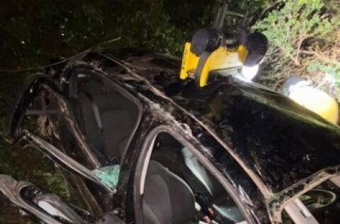 Mulher desaparece após capotamento na PI-116 em Parnaíba; um homem morreu