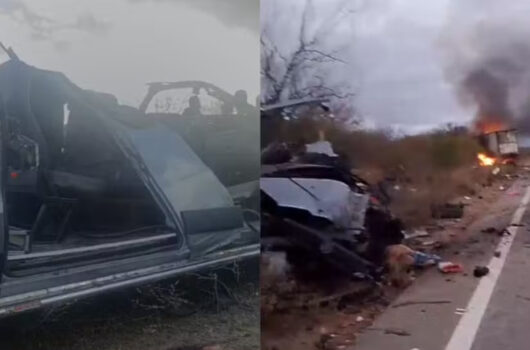 Acidente entre van de pacientes e caminhão deixa 7 mortos em rodovia no Pernambuco
