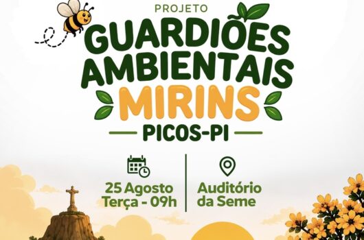 Picos lança Programa Guardiões Ambientais Mirins para fortalecer educação ambiental nas escolas municipais