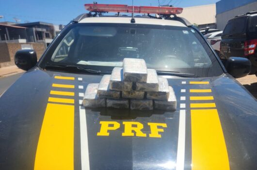 PRF apreende mais de 10 kg de pasta base de cocaína em Picos