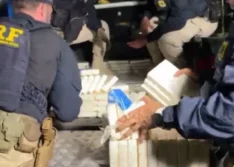 PRF apreende cerca de 475 kg de cocaína em caminhão na BR-402, em Buriti dos Lopes