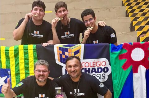 Colégio Machado de Assis conquista medalha de ouro na Olimpíada Nacional de História do Brasil