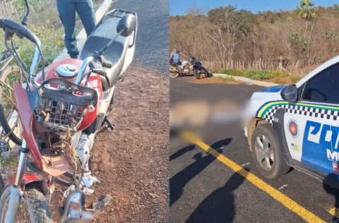 Mulher de 53 anos morre após colisão entre duas motos enquanto voltava de festa no PI
