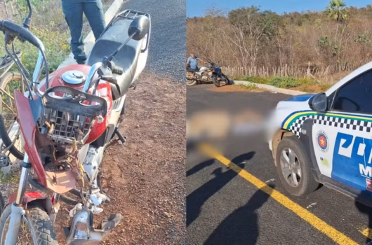 Mulher de 53 anos morre após colisão entre duas motos enquanto voltava de festa no PI
