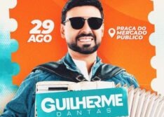 Prefeitura de Picos promoverá grande show com Guilherme Dantas em comemoração aos 36 anos do Bairro Pantanal neste sábado (29)
