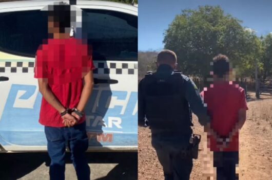 Jovem é preso após ameaçar matar a própria irmã em Pio IX