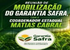Secretaria Municipal de Agricultura promove reunião para orientar trabalhadores rurais sobre o Garantia-Safra