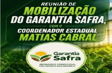 Secretaria Municipal de Agricultura promove reunião para orientar trabalhadores rurais sobre o Garantia-Safra