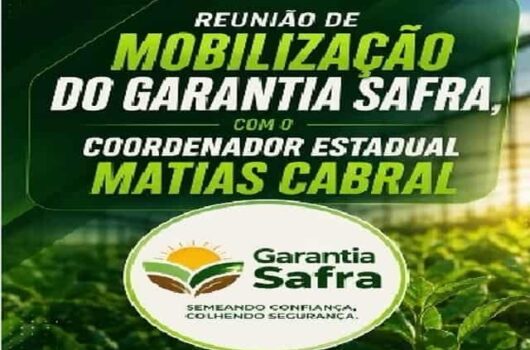 Secretaria Municipal de Agricultura promove reunião para orientar trabalhadores rurais sobre o Garantia-Safra