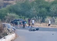 Homem morre em colisão entre carro e motocicleta na PI-375, em Picos