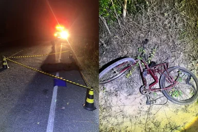 Ciclista é encontrado morto com suspeita de atropelamento na PI-213, em Cocal, no Norte do Piauí