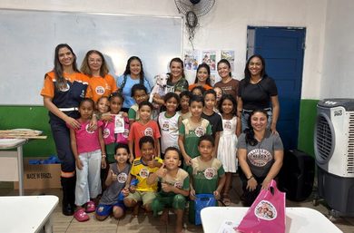 Programa Protetor Mirim chega à Escola Zeca Curica e trabalha cuidado com animais