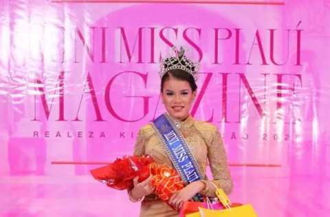 Vanessa Medeiros é eleita Mini Miss Piauí 2026 aos 12 anos