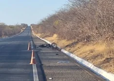 Homem de Itainópolis morre em acidente de moto na BR-407, entre Patos e Jacobina do Piauí