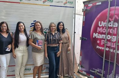 Sefaz-PI realiza Outubro Rosa com mamografias gratuitas para servidoras e foco no diagnóstico precoce do câncer de mama